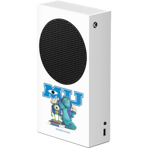 Disney Monsters University Mike and Sully Xbox Series S Console Skin