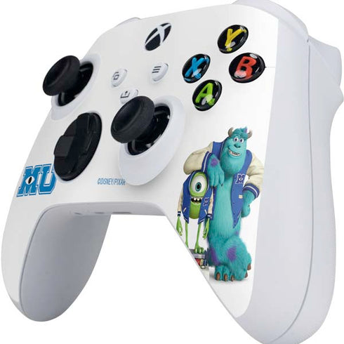 Disney Monsters University Mike and Sully Xbox Series S Controller Skin