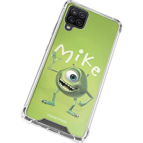 Disney Monsters Inc. Mike Portrait Galaxy A12 Clear Case
