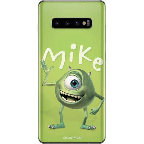 Disney Monsters Inc. Mike Portrait Galaxy S10 Plus Skin