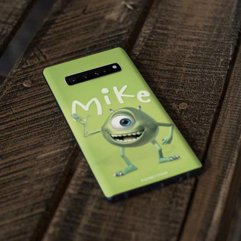 Disney Monsters Inc. Mike Portrait Galaxy S10 Plus Skin
