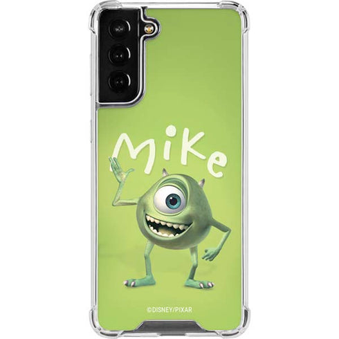Disney Monsters Inc. Mike Portrait Galaxy S21 FE Clear Case