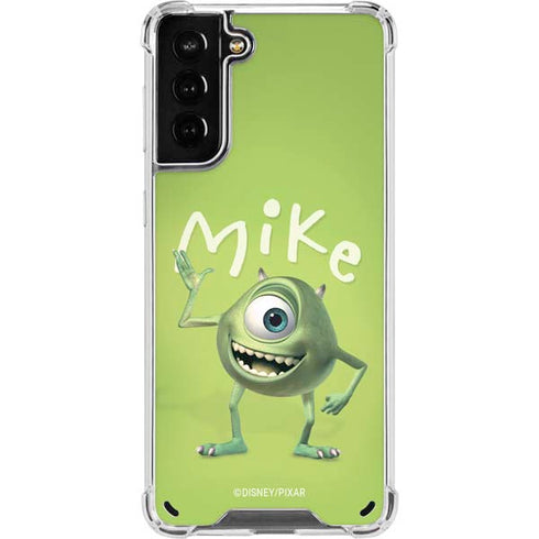 Disney Monsters Inc. Mike Portrait Galaxy S21 Plus 5G Clear Case