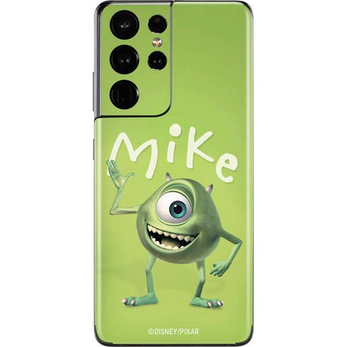 Disney Monsters Inc. Mike Portrait Galaxy S21 Ultra 5G Skin