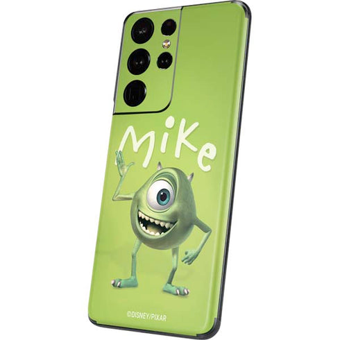 Disney Monsters Inc. Mike Portrait Galaxy S21 Ultra 5G Skin