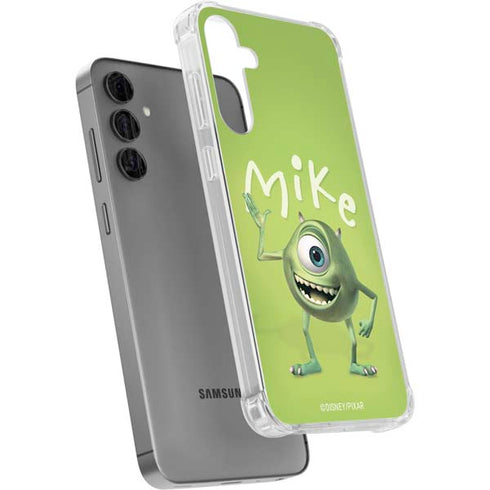 Disney Monsters Inc. Mike Portrait Galaxy S24 Plus Clear Case