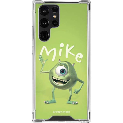 Disney Monsters Inc. Mike Portrait Galaxy S24 Ultra Clear Case