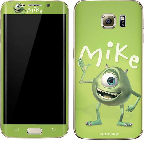 Disney Monsters Inc. Mike Portrait Galaxy S7 Edge Skin