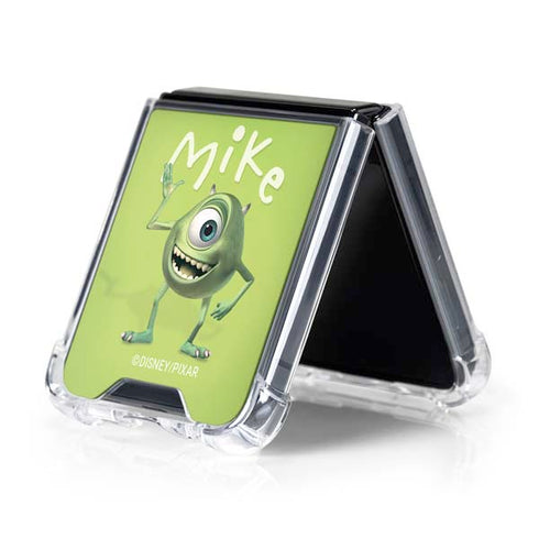 Disney Monsters Inc. Mike Portrait Galaxy Z Flip5 5G Clear Case