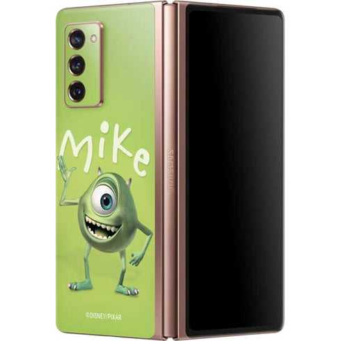 Disney Monsters Inc. Mike Portrait Galaxy Z Fold2 5G Skin