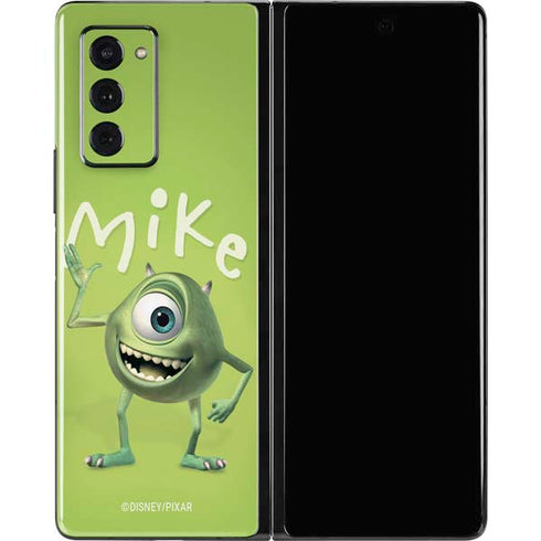 Disney Monsters Inc. Mike Portrait Galaxy Z Fold2 5G Skin