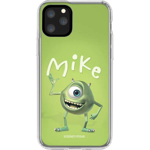 Disney Monsters Inc. Mike Portrait iPhone 11 Pro Clear Case