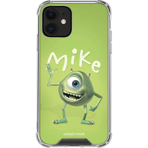 Disney Monsters Inc. Mike Portrait iPhone 12 Clear Case