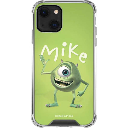 Disney Monsters Inc. Mike Portrait iPhone 13 Mini Clear Case