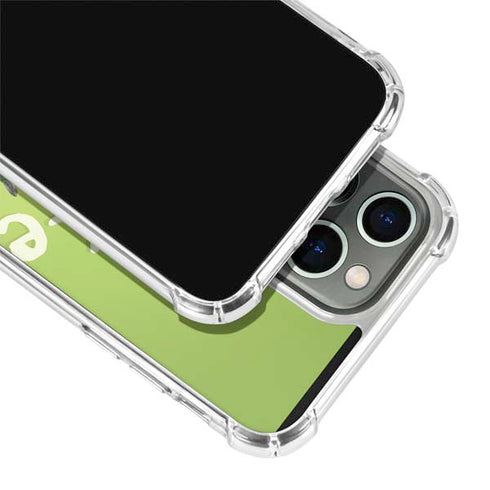 Disney Monsters Inc. Mike Portrait iPhone 13 Pro Clear Case