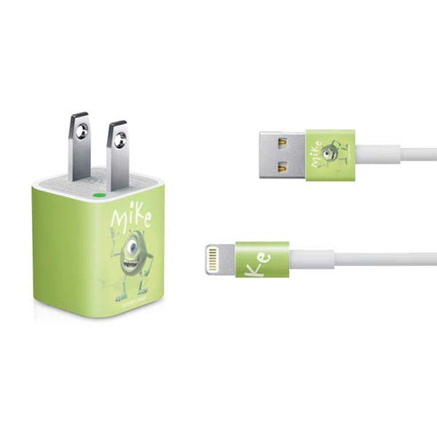 Disney Monsters Inc. Mike Portrait iPhone Charger (5W USB) Skin