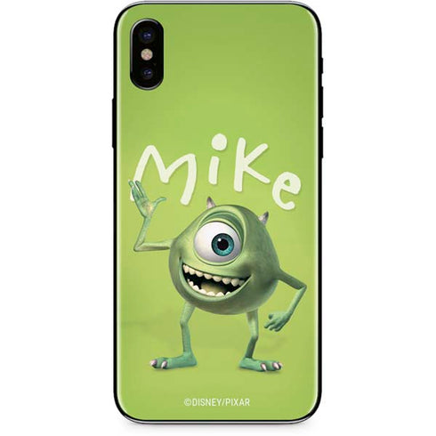 Disney Monsters Inc. Mike Portrait iPhone XS Skin