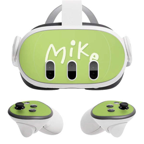 Disney Monsters Inc. Mike Portrait Meta Quest 3 Skin