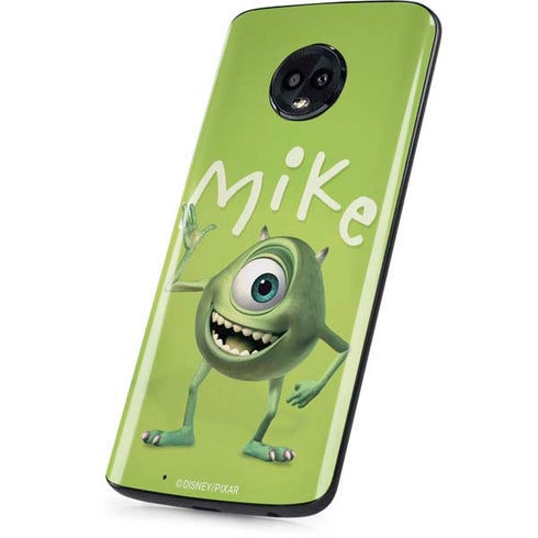 Disney Monsters Inc. Mike Portrait Moto G6 Skin