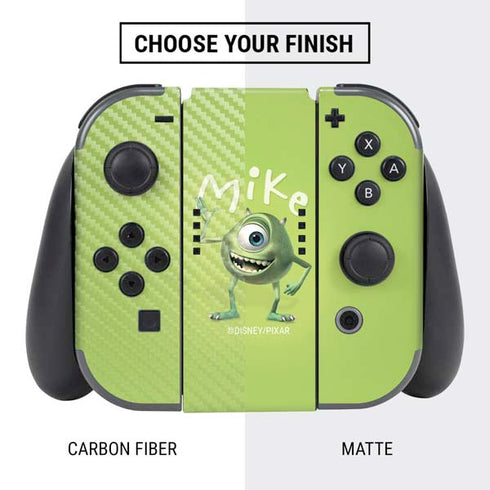Disney Monsters Inc. Mike Portrait Nintendo Switch Bundle Skin
