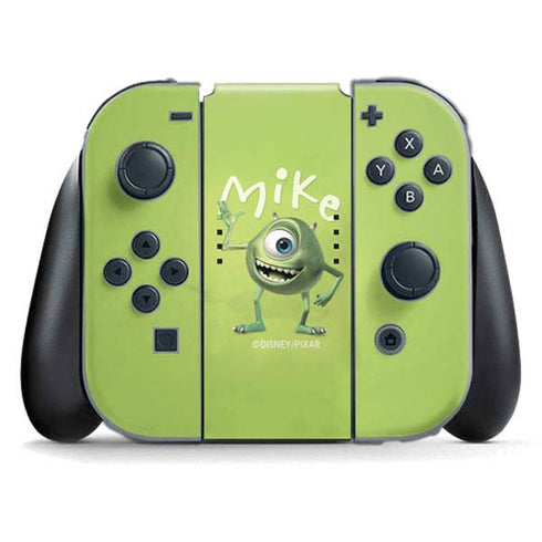 Disney Monsters Inc. Mike Portrait Nintendo Switch (2017-2021) Joy-Con Controller Skin