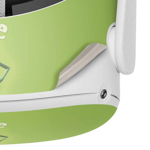 Disney Monsters Inc. Mike Portrait Oculus Quest 2 Skin