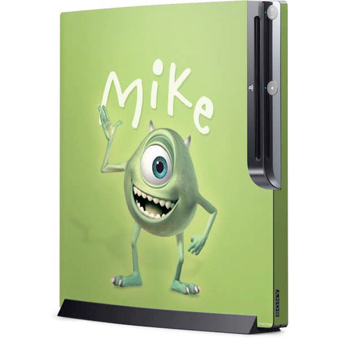 Disney Monsters Inc. Mike Portrait Playstation 3 & PS3 Slim Skin