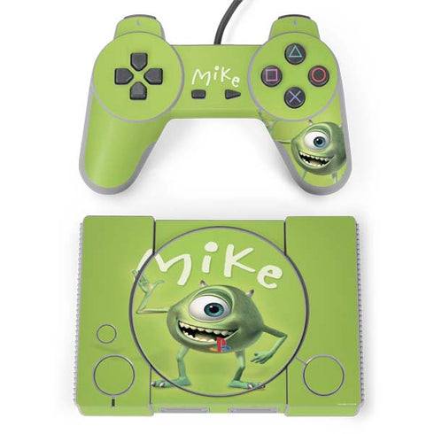 Disney Monsters Inc. Mike Portrait PlayStation Classic Bundle Skin