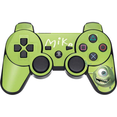 Disney Monsters Inc. Mike Portrait PS3 Dual Shock wireless controller Skin