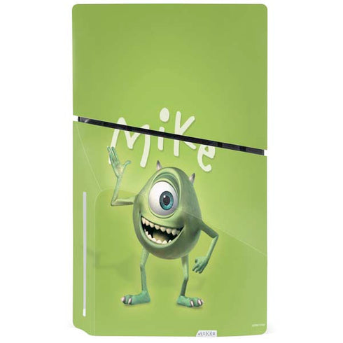 Disney Monsters Inc. Mike Portrait PS5 Slim Disk Bundle Skin