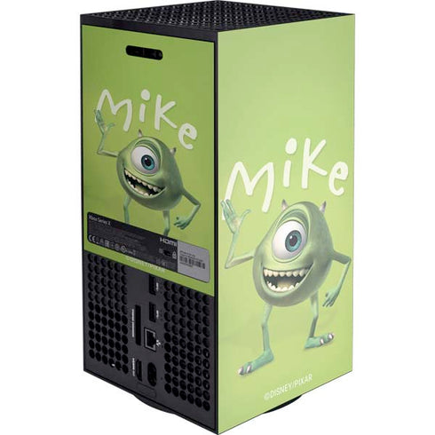 Disney Monsters Inc. Mike Portrait Xbox Series X Console Skin
