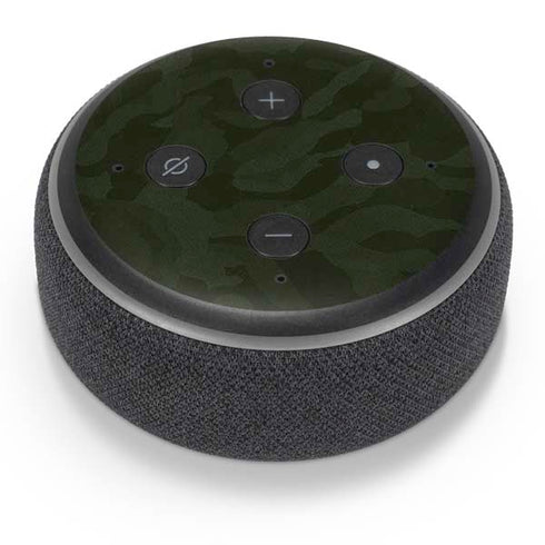 Military Green Shadow Camo Amazon Echo Dot Skin