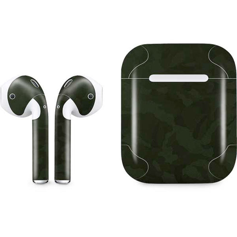 Military Green Shadow Camo Apple AirPods Skin