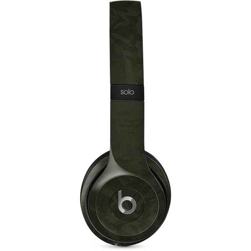 Military Green Shadow Camo Beats Solo 2 Wired Skin