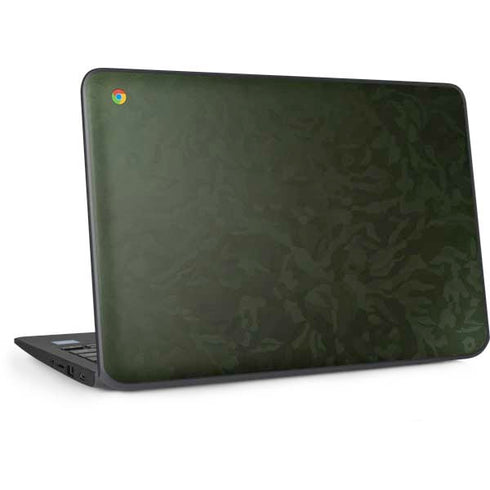 Military Green Shadow Camo HP Chromebook Skin