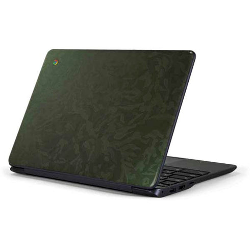Military Green Shadow Camo Samsung Chromebook Skin