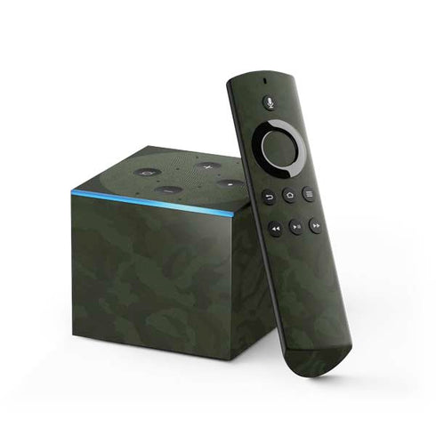 Military Green Shadow Camo Fire TV Cube Skin