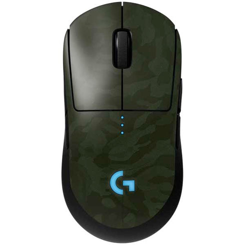 Military Green Shadow Camo G Pro Wireless Gaming Mouse Skin