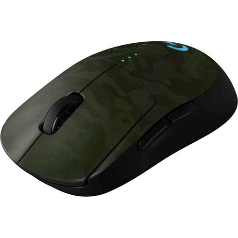 Military Green Shadow Camo G Pro Wireless Gaming Mouse Skin