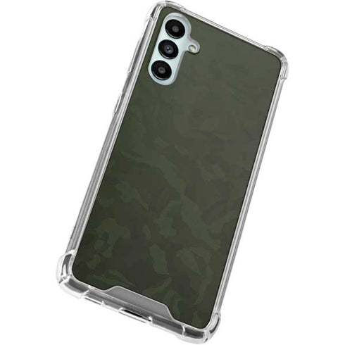 Military Green Shadow Camo Galaxy A15 5G Clear Case