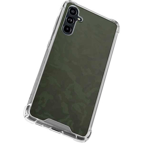 Military Green Shadow Camo Galaxy A54 5G Clear Case