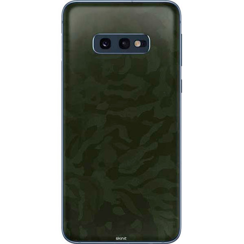 Military Green Shadow Camo Galaxy S10e Skin