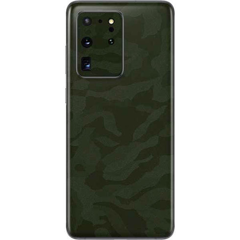 Military Green Shadow Camo Galaxy S20 Ultra 5G Skin
