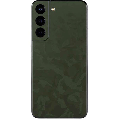 Military Green Shadow Camo Galaxy S22 Skin
