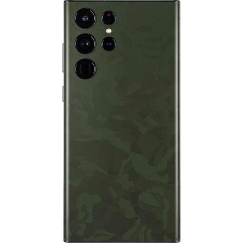 Military Green Shadow Camo Galaxy S22 Ultra Skin