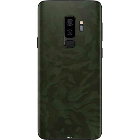 Military Green Shadow Camo Galaxy S9 Plus Skin