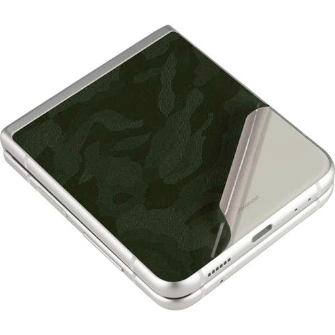 Military Green Shadow Camo Galaxy Z Flip3 5G Skin