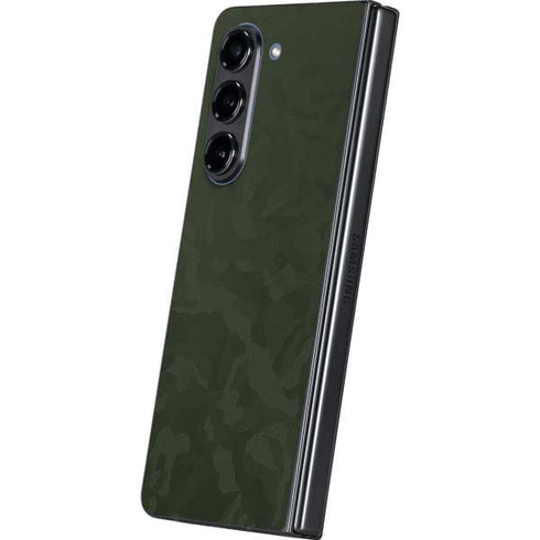 Military Green Shadow Camo Galaxy Z Fold5 5G Skin