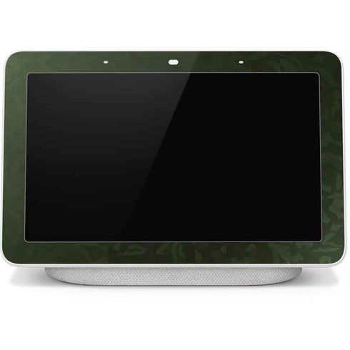 Military Green Shadow Camo Google Home Hub Skin