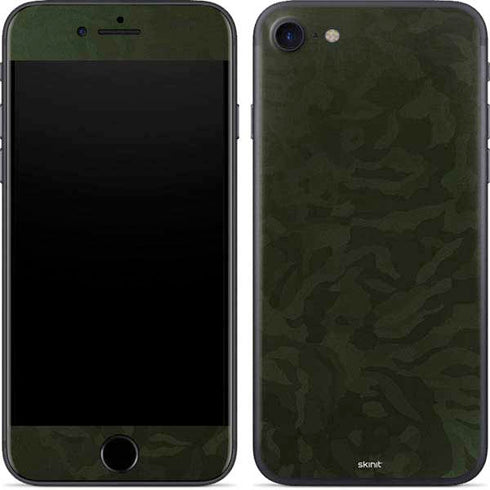 Military Green Shadow Camo iPhone 7 Skin